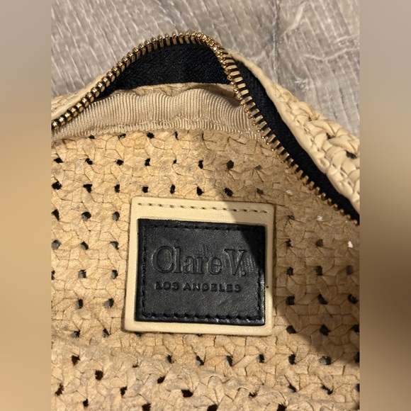 Clare V Cream Rattan Grande Fanny - Picture 4 of 8